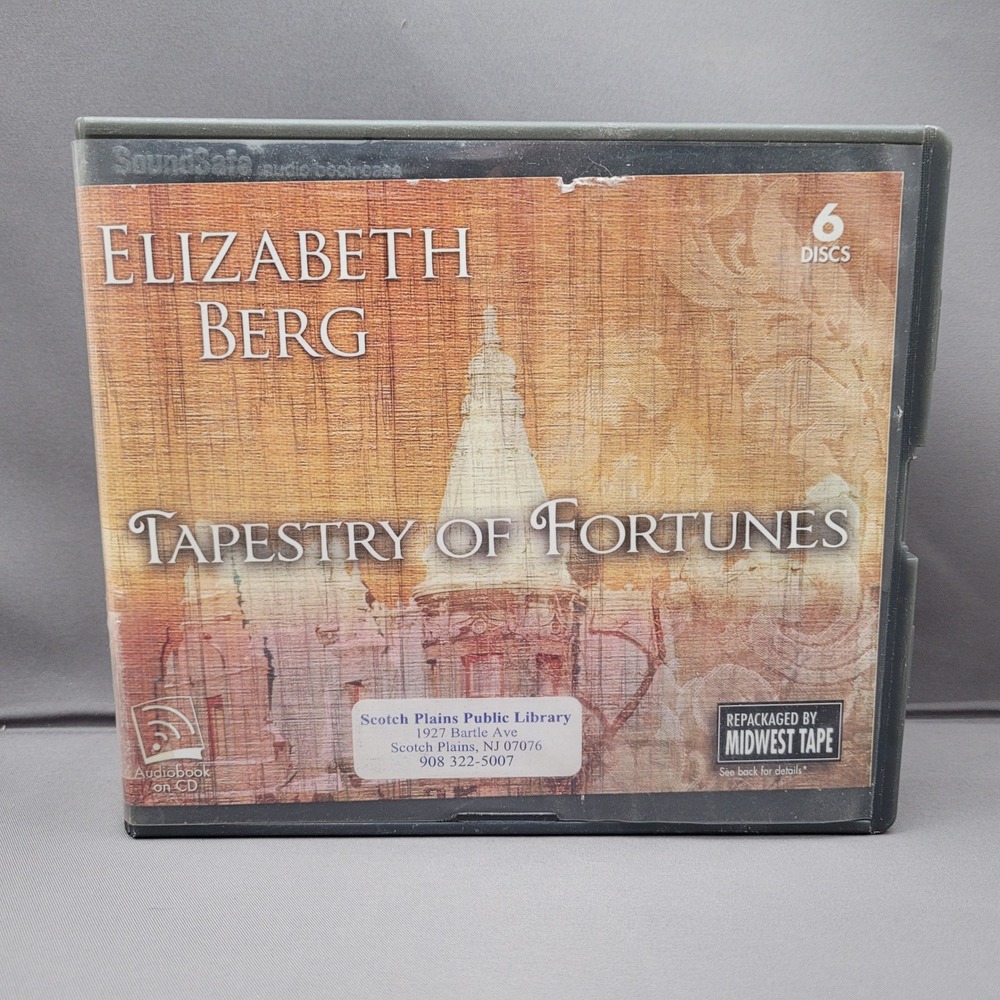 Tapestry of Fortunes (Audiobook CD, 2013) Elizabeth Berg - Ex-Library